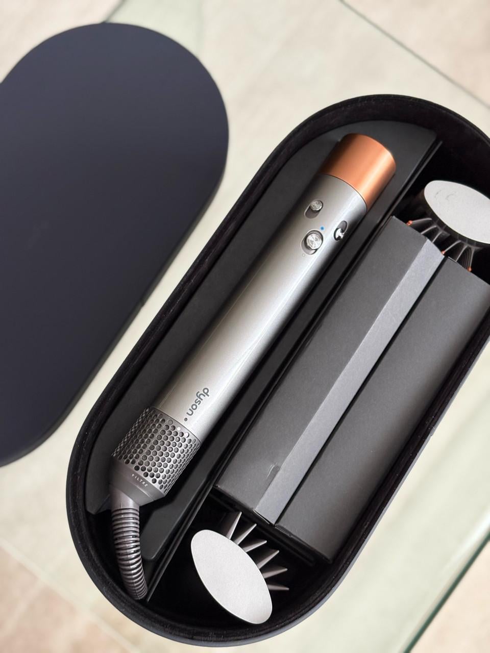Dyson airwrap long complete multistyler / nikkel- koper