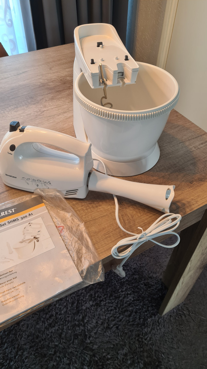Hand-Mixer set van Silver Crest- weinig gebruikt
