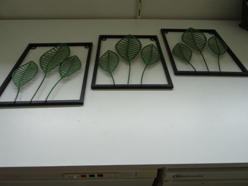 3 stuks Nieuwe Metalen Decoraties voor € 3,00