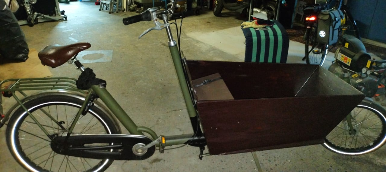 2- wiel bakfiets
