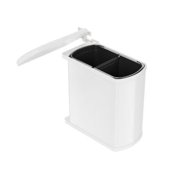 Hailo  2x8 liter inbouw prullenbak