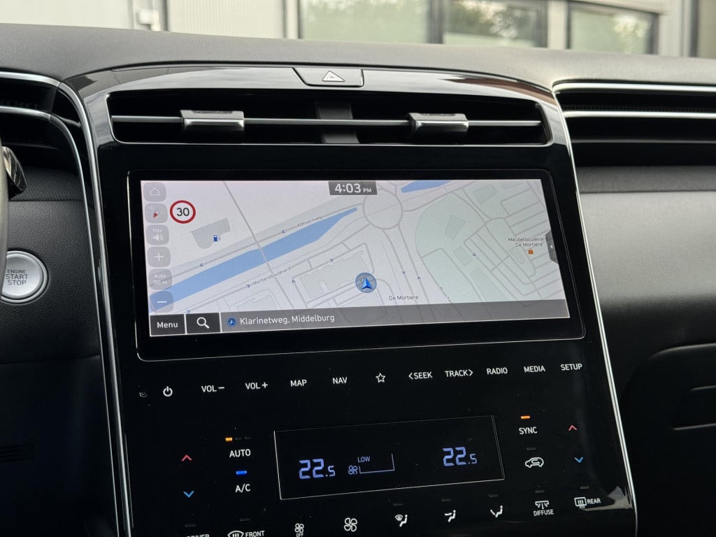Hyundai Tucson Hybrid 1.6 t-gdi hev premium trekhaak, meest luxe uitvoering