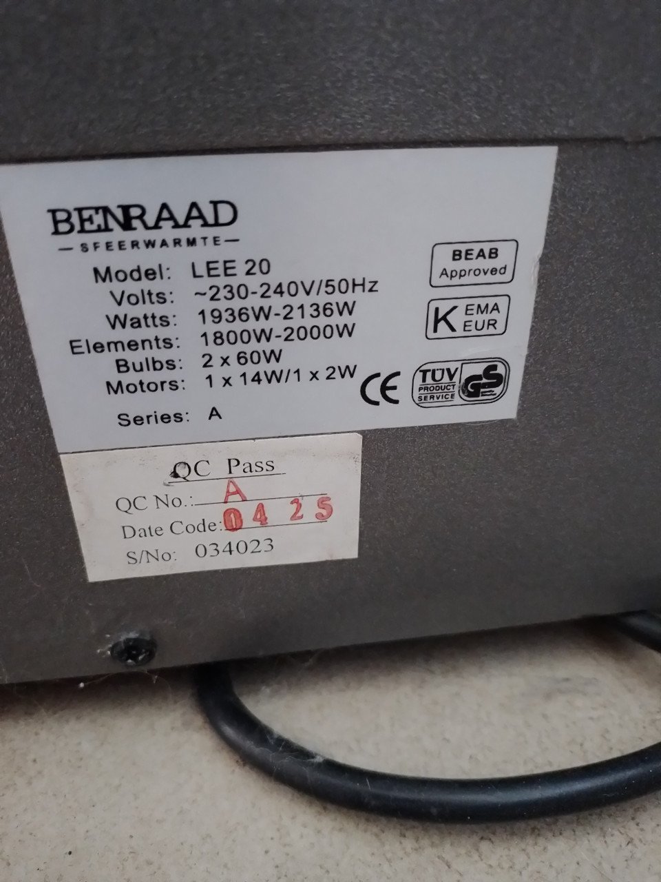 Electrische haard