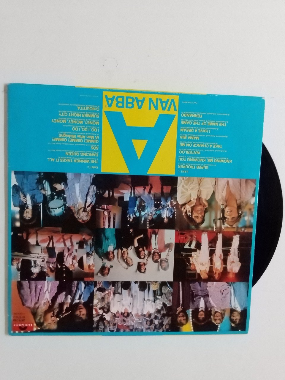 4 LP's, waaronder ABBA greatest hits