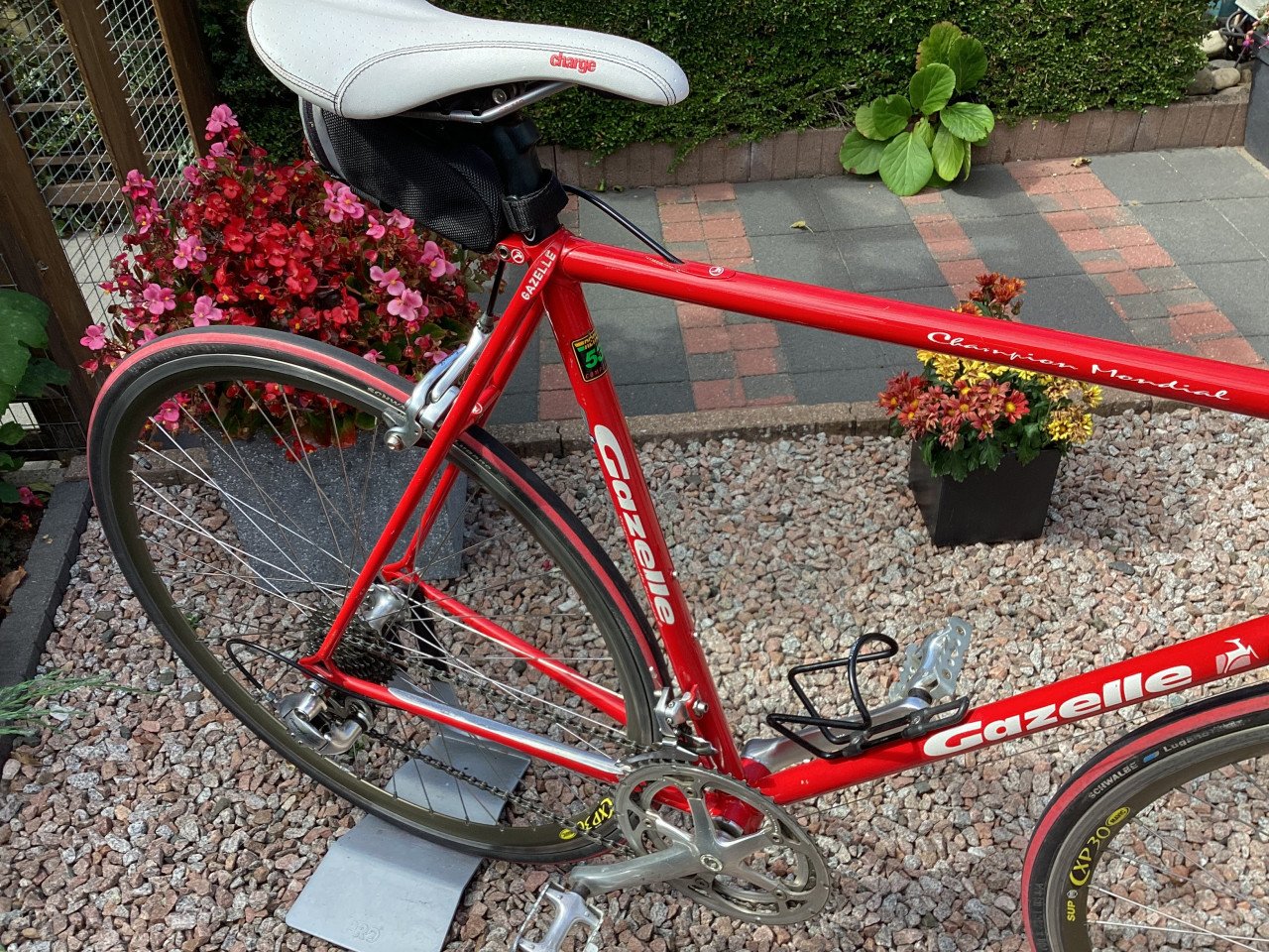 Racefiets, Gazelle Champion Mondial 1989, AA Special frame.