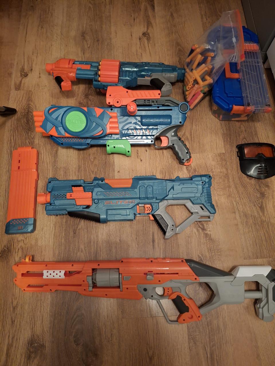 Nerf speelgoed pistolen pakket te koop