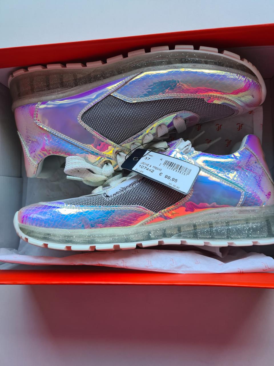 Nieuw in doos,  Jochie & Freak leren sneakers Maat 37