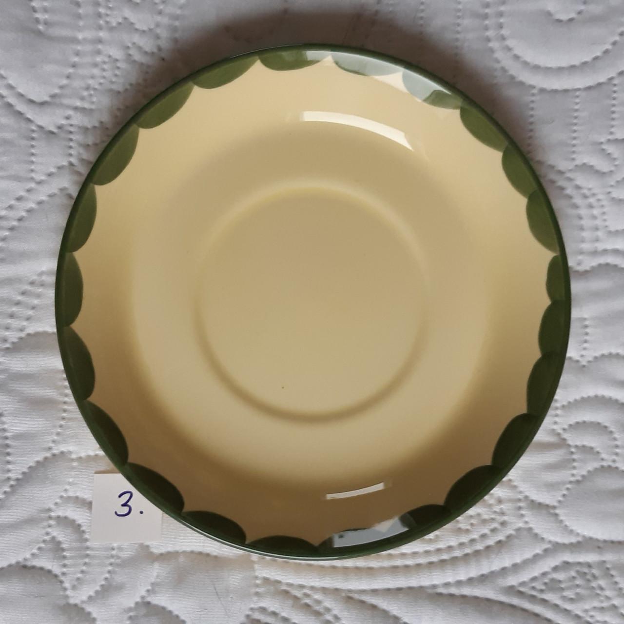 Kip en haan servies: 1 soepkop + 1 schotel