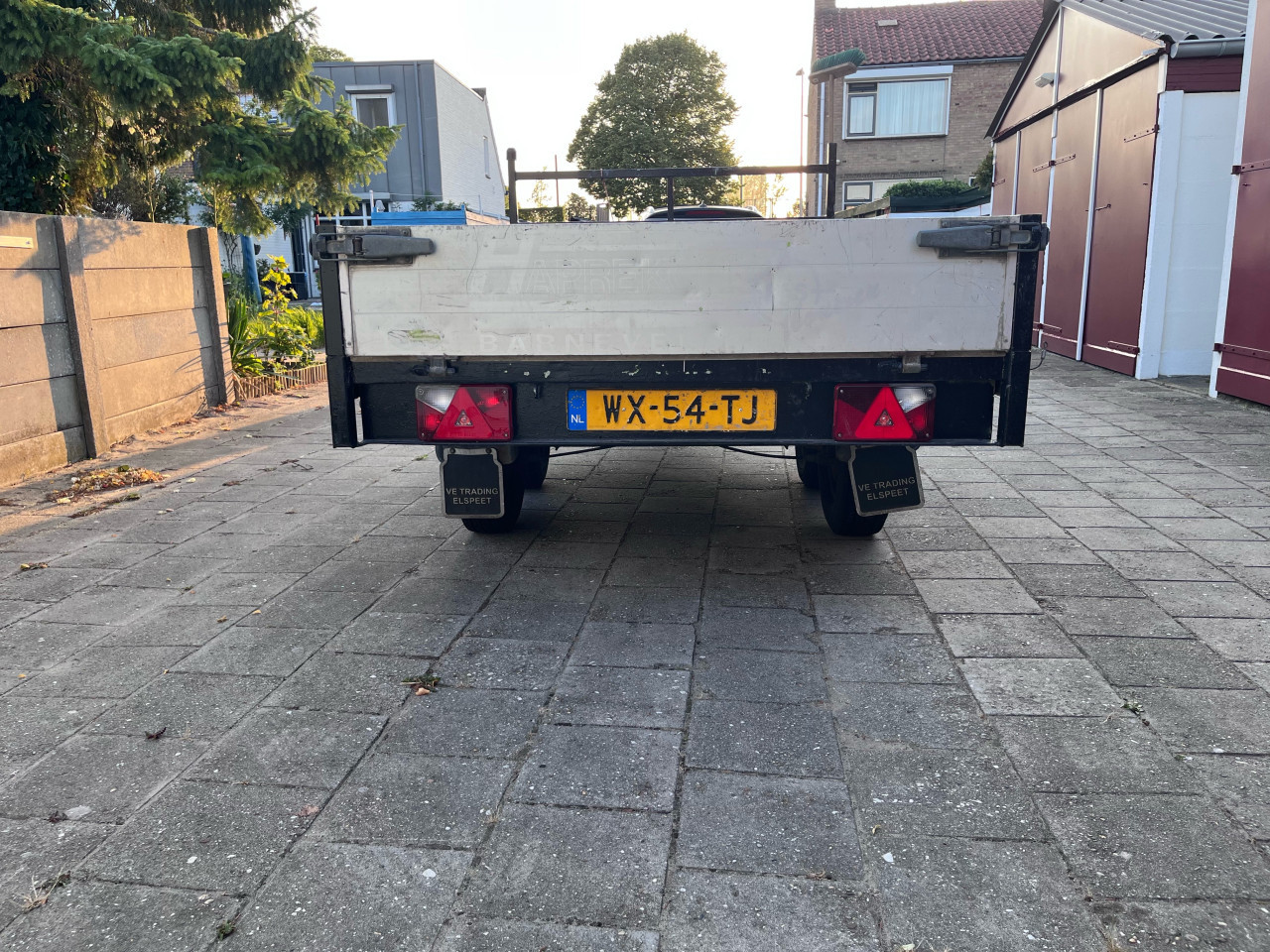 Hapert Aanhanger tandemasser