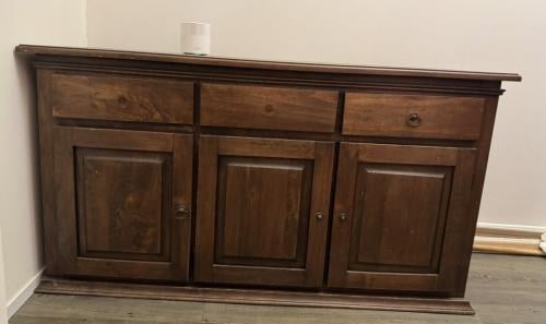 Houten dressoir gratis ophalen