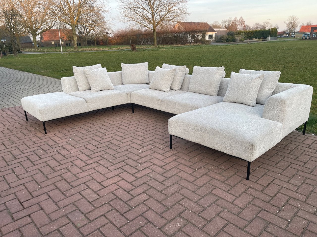 GRATIS LEVERING HEEL NL Mooi Montel Grote Stoffen U-Bankstel