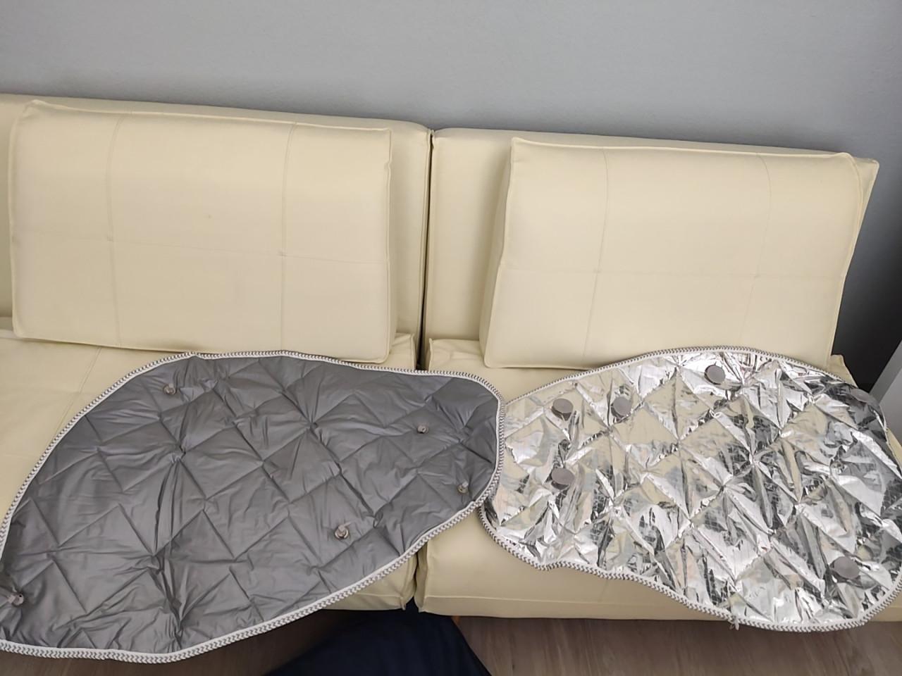Isolatie voor ruit en zij ruiten camper neuw