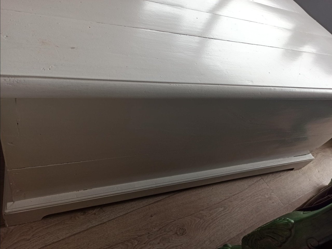 Koffietafel met lades 'Chest look'