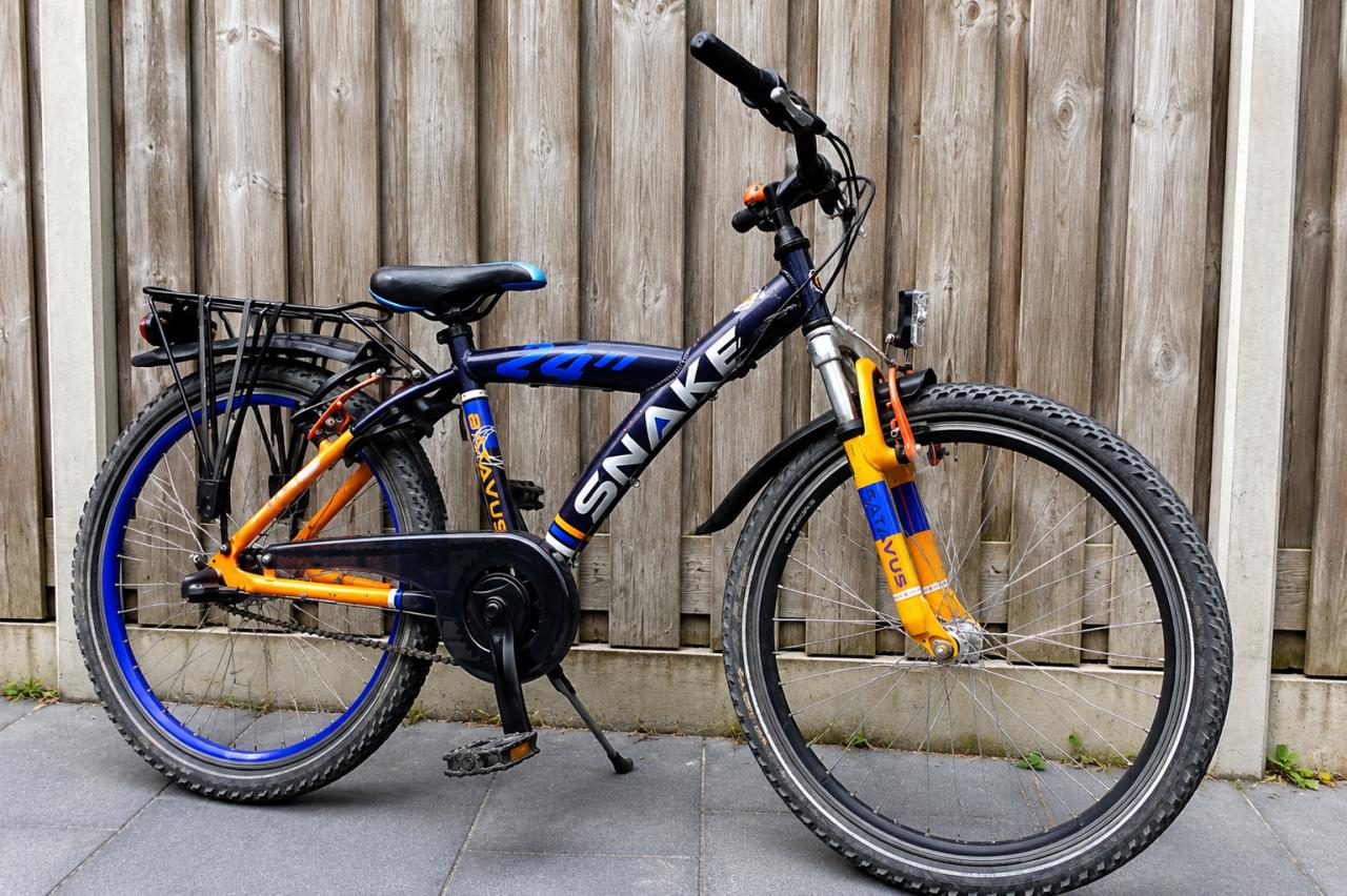 🚲 Batavus Snake Jongensfiets – 24 inch – 3 Versnellingen 💙