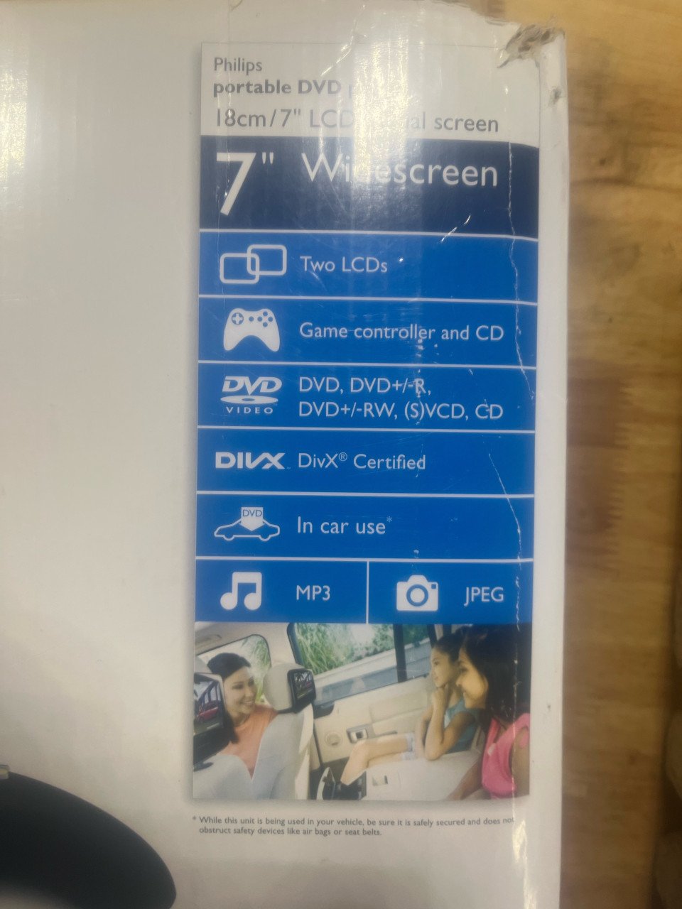 Draagbare DVD speler inc spelcomputer
