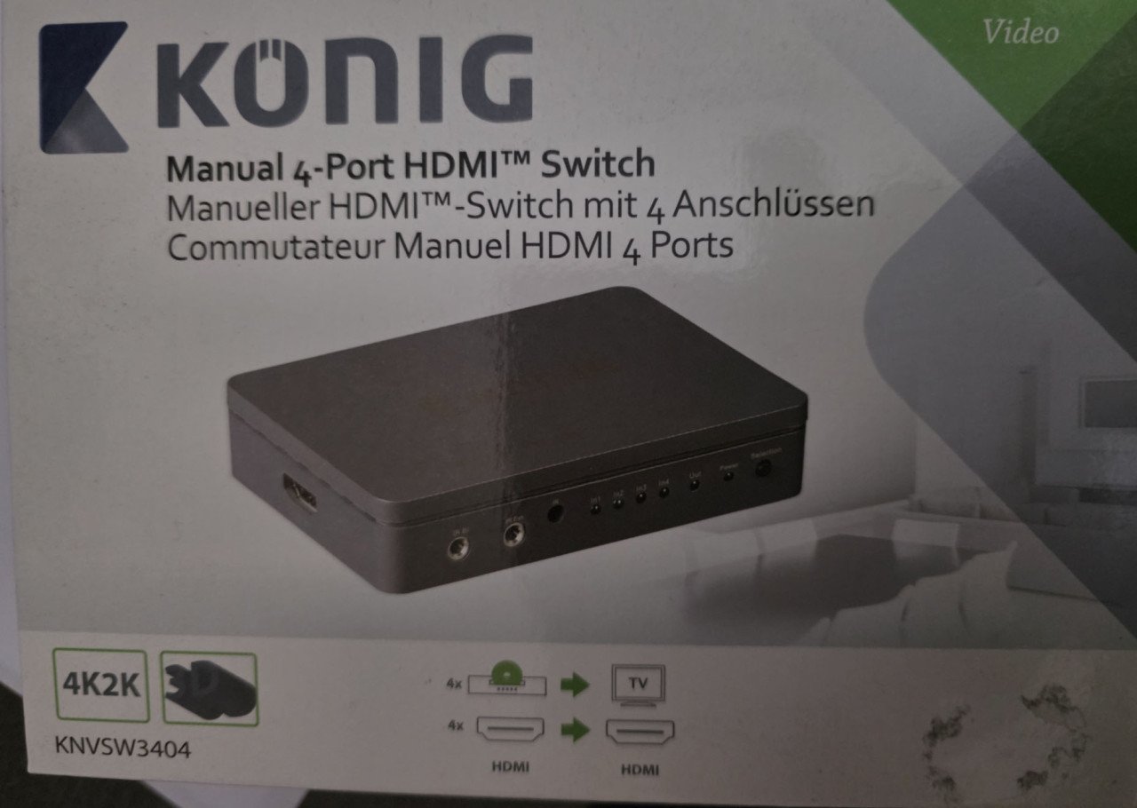 Konig hdmi switch