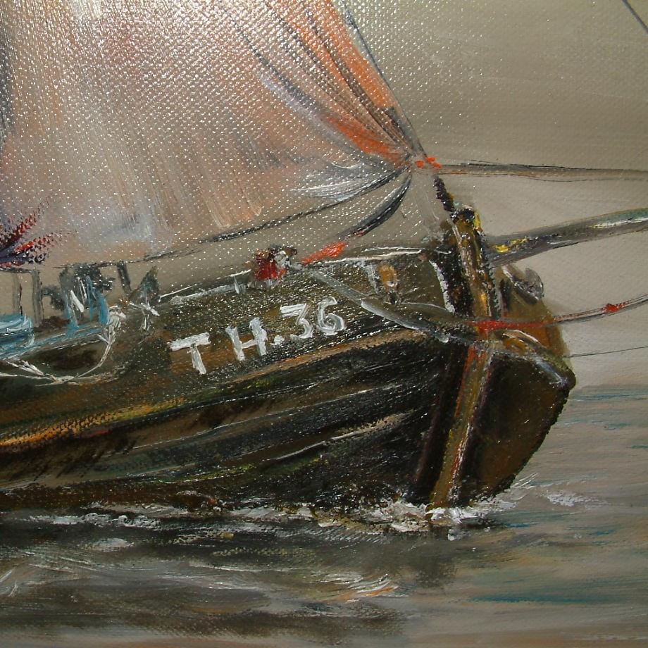 Veere oude haven met de hoogaars