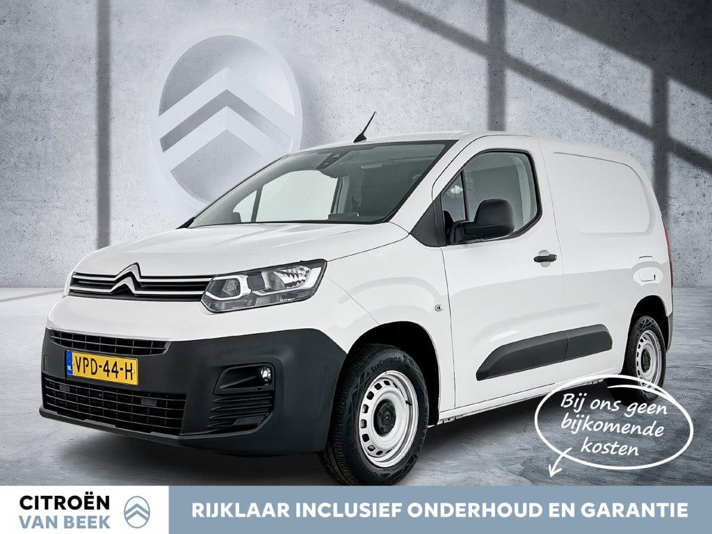 Citroen Berlingo bluehdi 100 pk club 3-zits | rijklaar achterklep met raam 