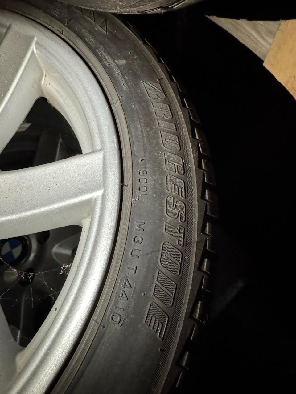 BMW velgen met winterbanden