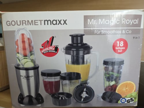 GOURMETmaxx Mr. Magic Mixer – Smoothie Maker met Accessoirepakket