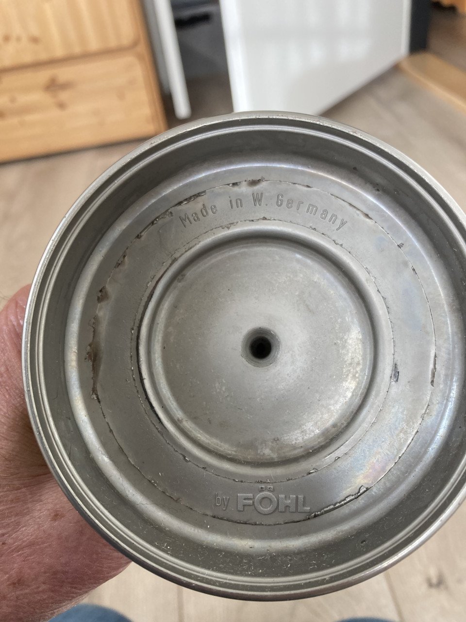 Vintage Fohl kaarsenstandaard