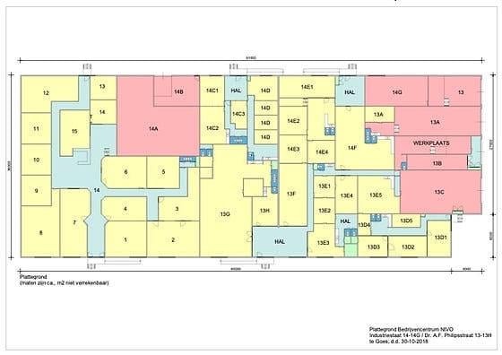 TE HUUR 34m2 kantoor/bedrijfsruimte in Goes