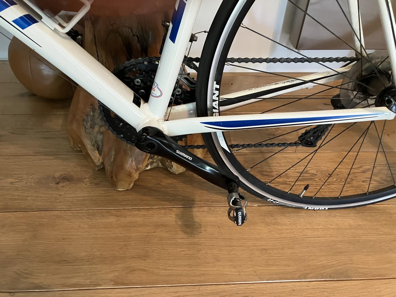 Giant racefiets wit XL