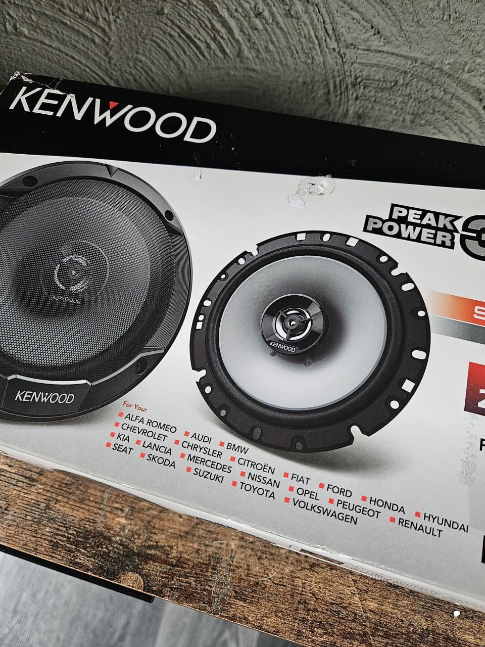 Nieuwe Kenwood CS-DR1720 2-weg luidsprekers - 300 Watt