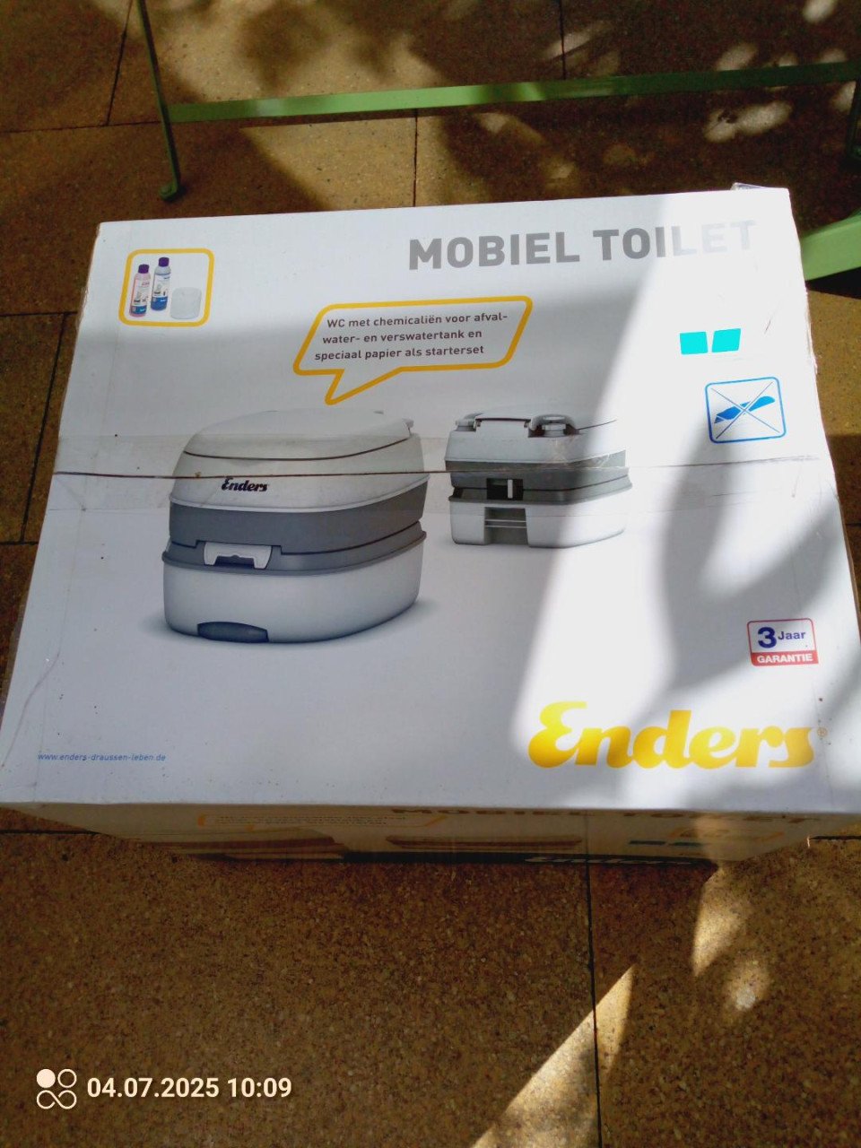 Chemisch, mobiel toilet
