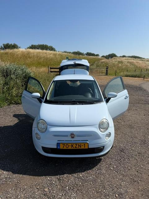 Nette Fiat 500 1,2 babyblue NWE APK, grote beurt Sport velgen