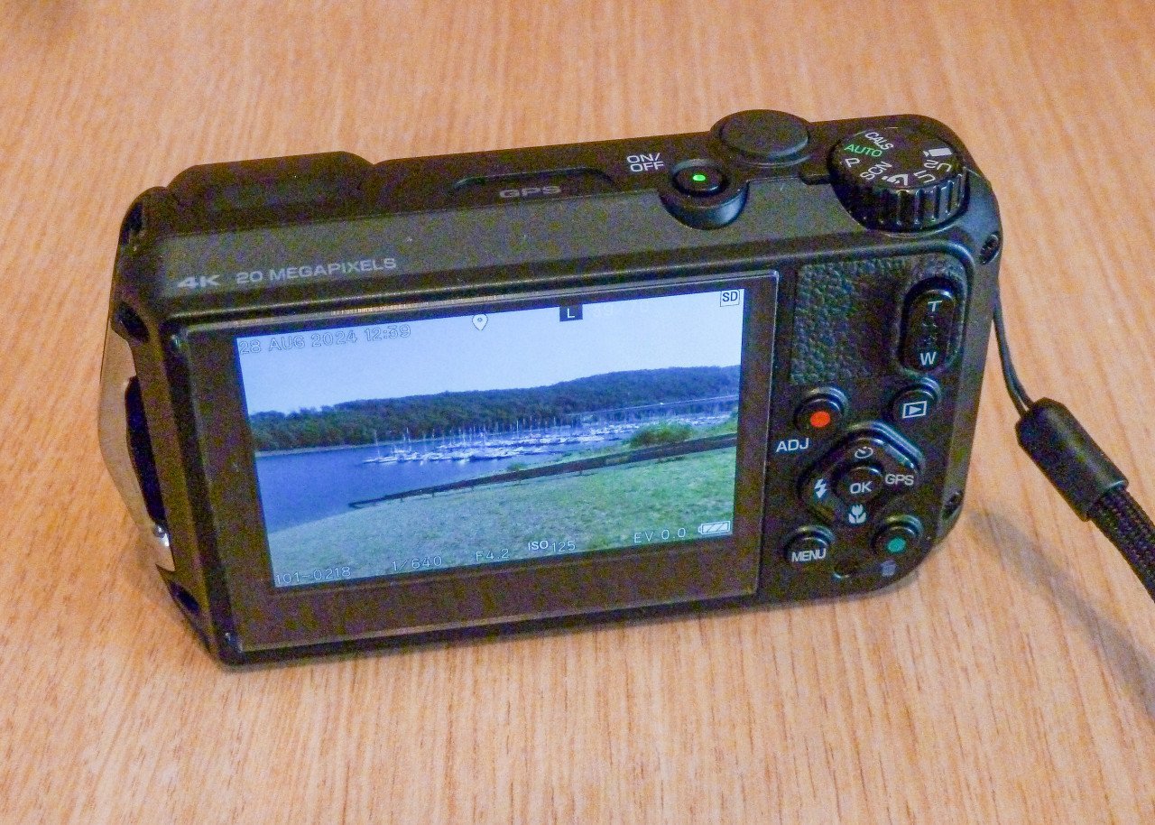 RICOH WG-6 fotocamera waterdicht/schokbestendig Z.G.A.N.