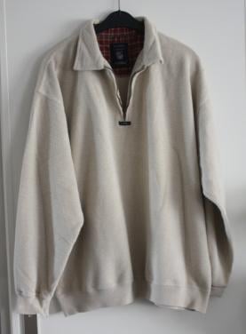 Beige witte trui maat xl