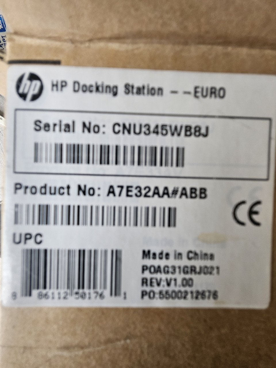 HP dockingstation