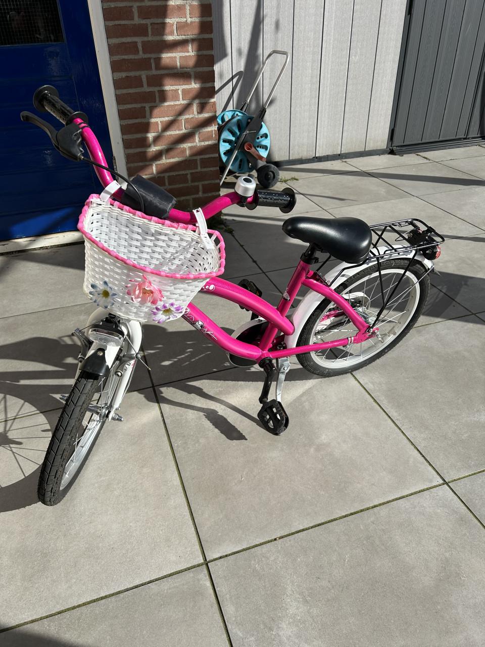 Meisjesfiets Dreamcat 18 inch