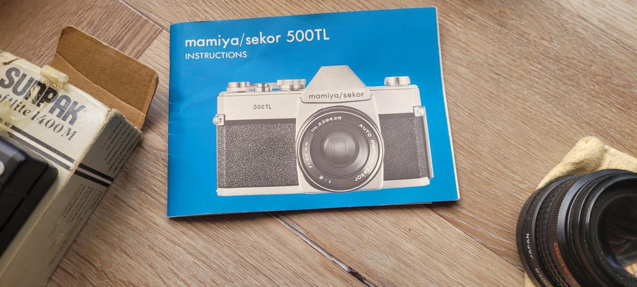Mamiya / sekor 500TL spiegelreflex