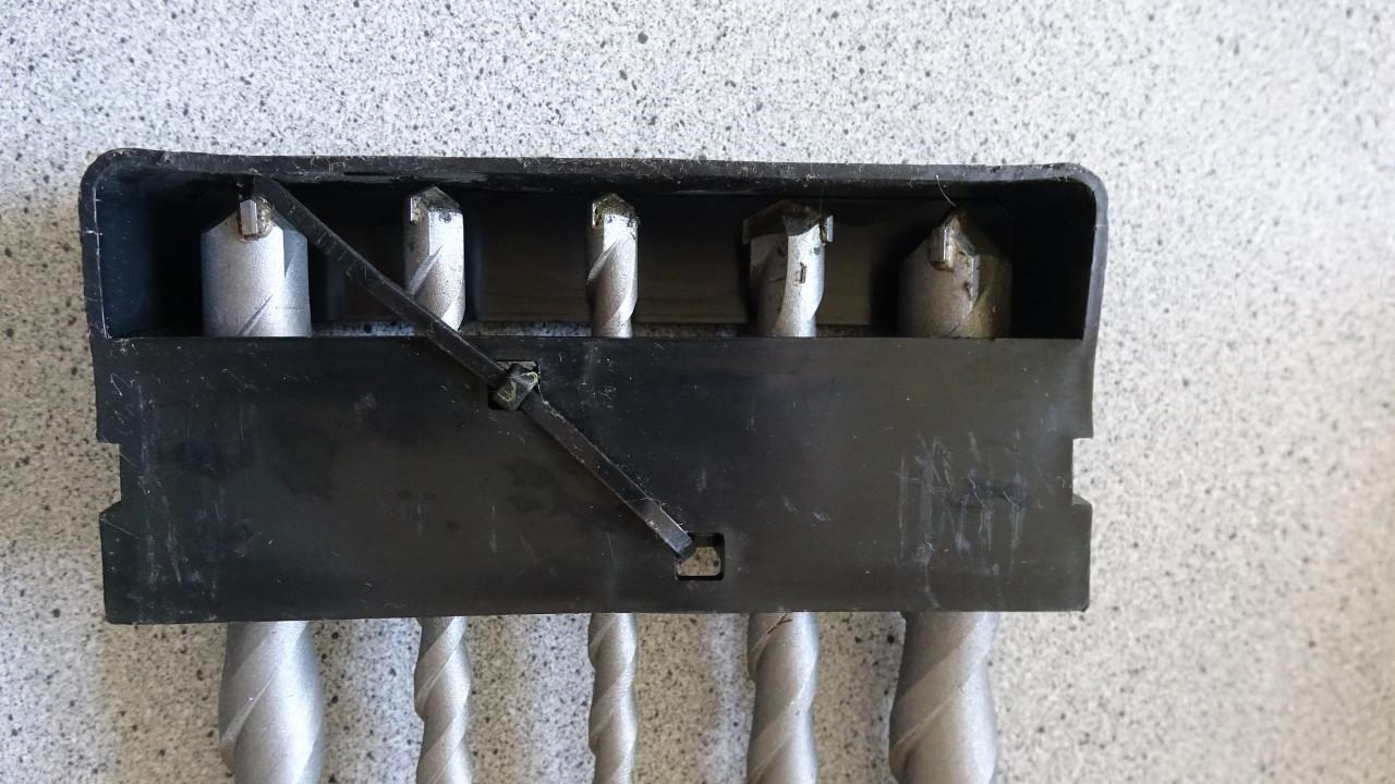 Klopboormachine boorset 3 / 5 stuks 600 mm /1000 mm (nieuw)