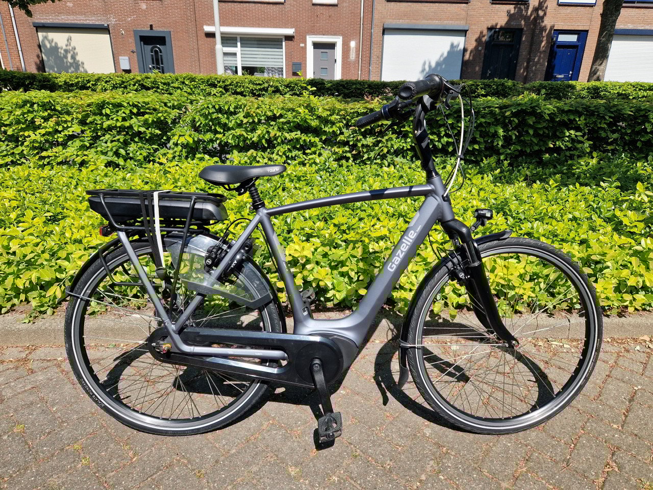 Gazelle Luzern elektrische heren fiets met Bosch middenmotor 500WH accu