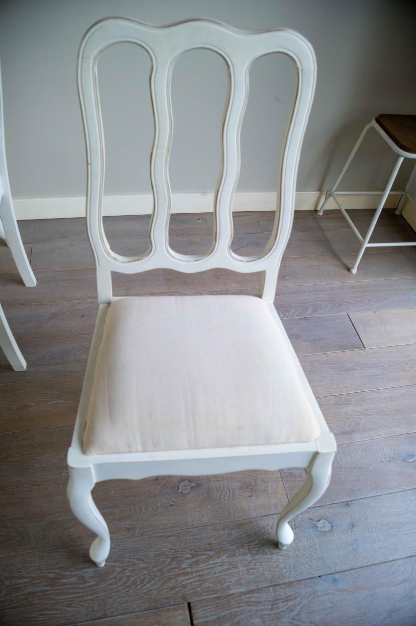 Eethoek met 4 stoelen