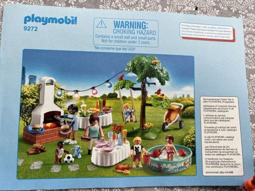 Playmobil bbq feest