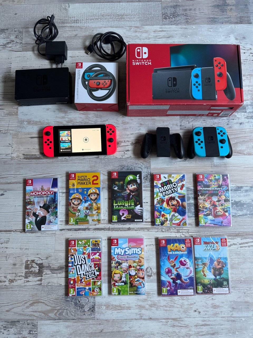 Nintendo Switch + accessoires