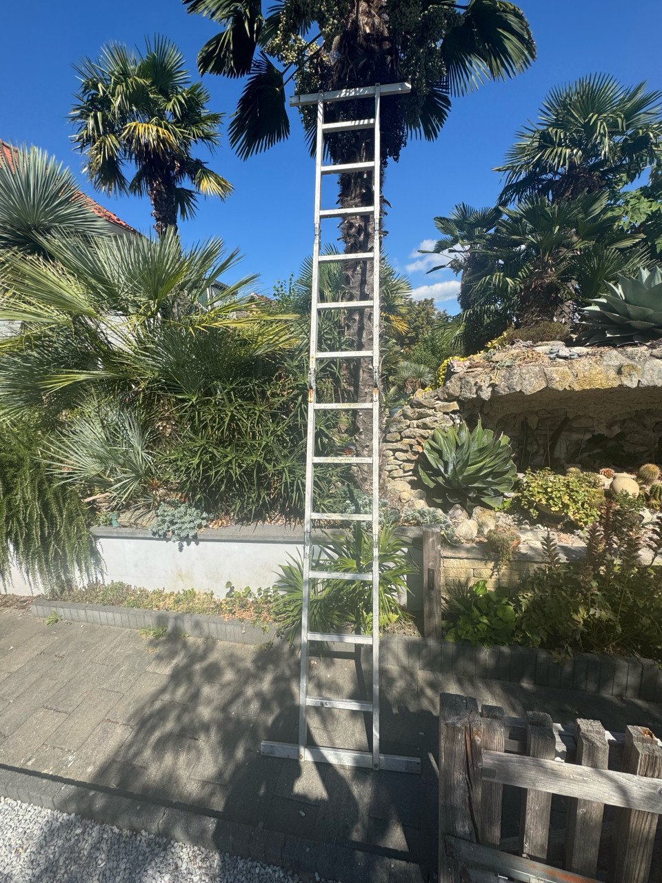 Multifuntionele vouwladder