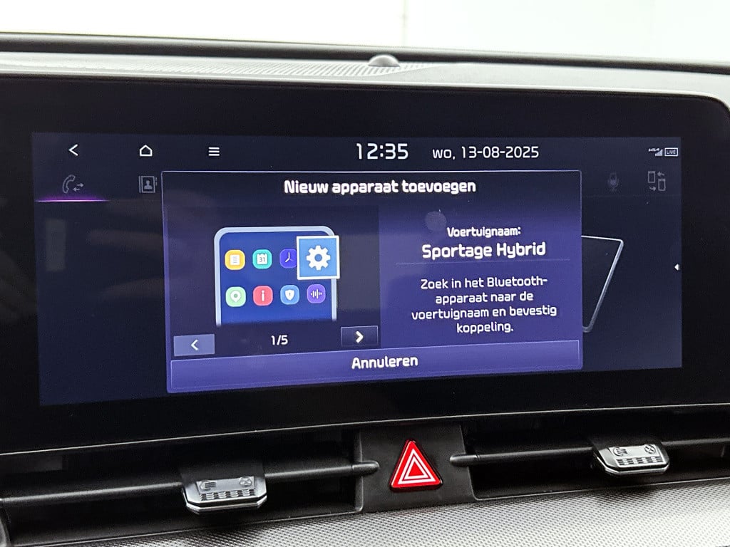 Kia Sportage 1.6 t-gdi hybrid dark edition | dark grey | stoelverwarming |