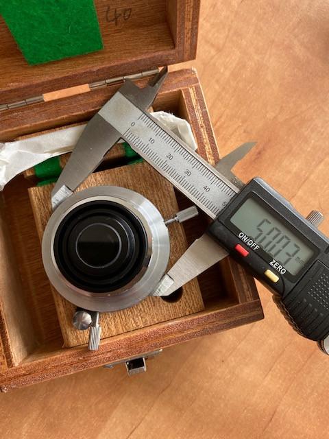 Olympus darkfield condenser DC 1.33-1.2. Zeldzaam!