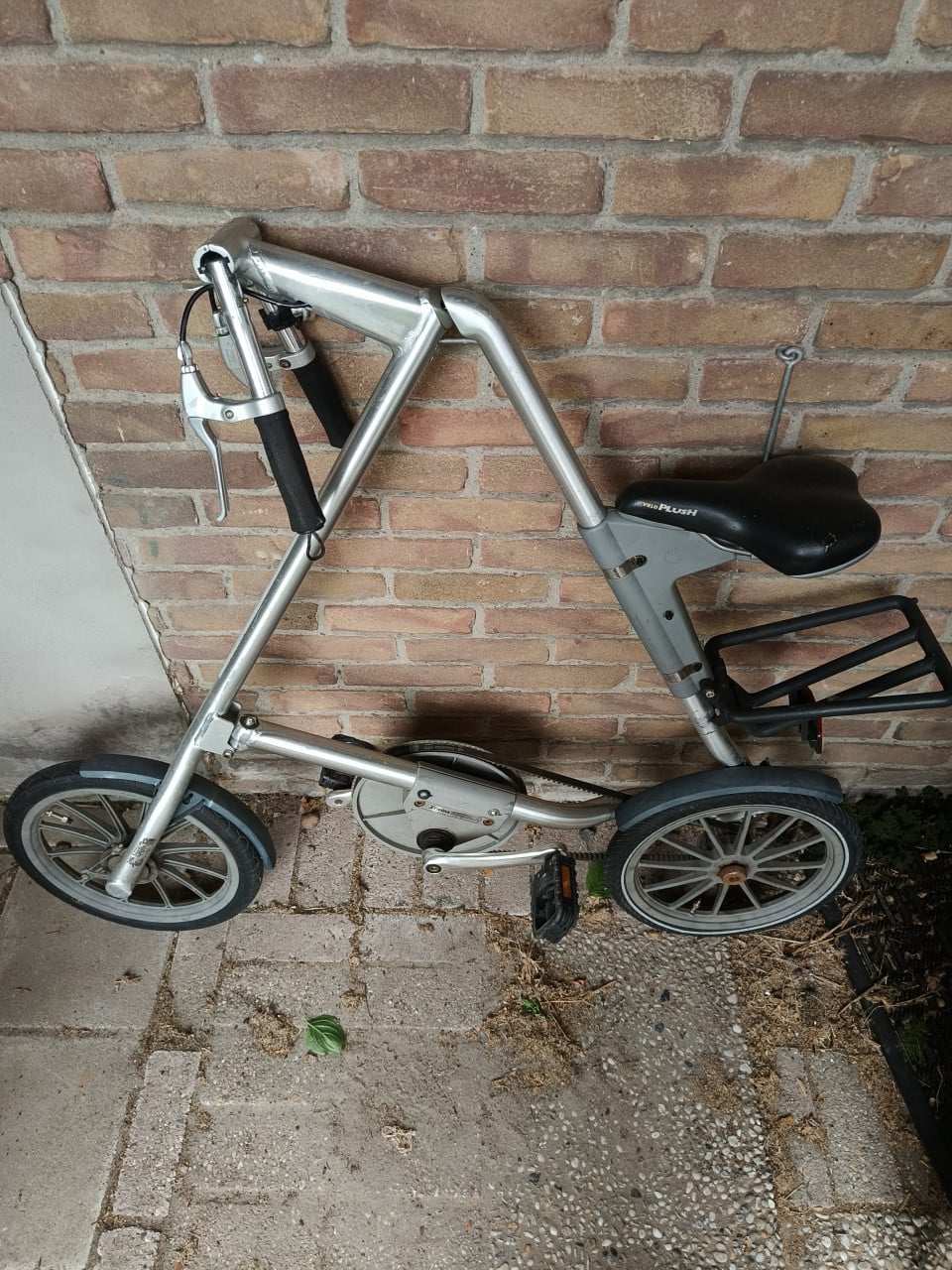 Strida vouwfiets Zilvergrijs aangeboden