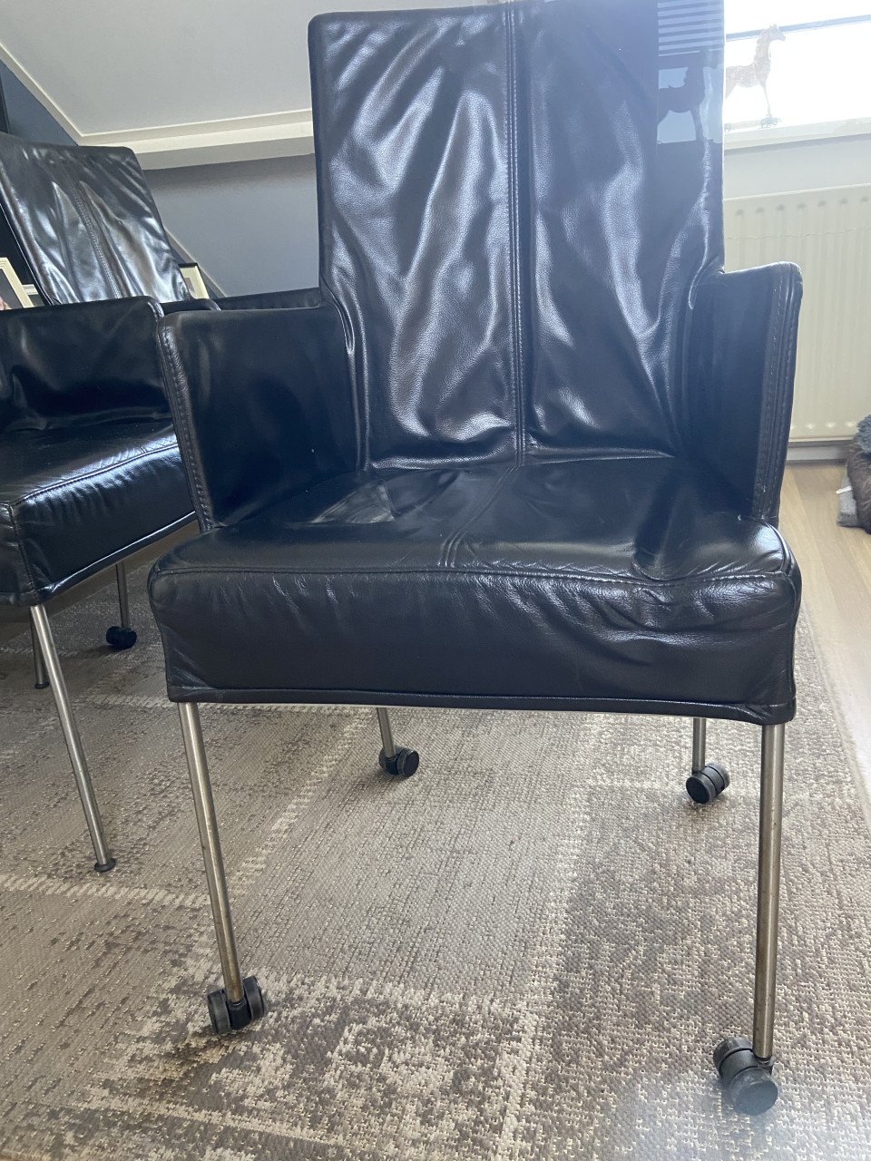 Eetkamerstoelen 4x