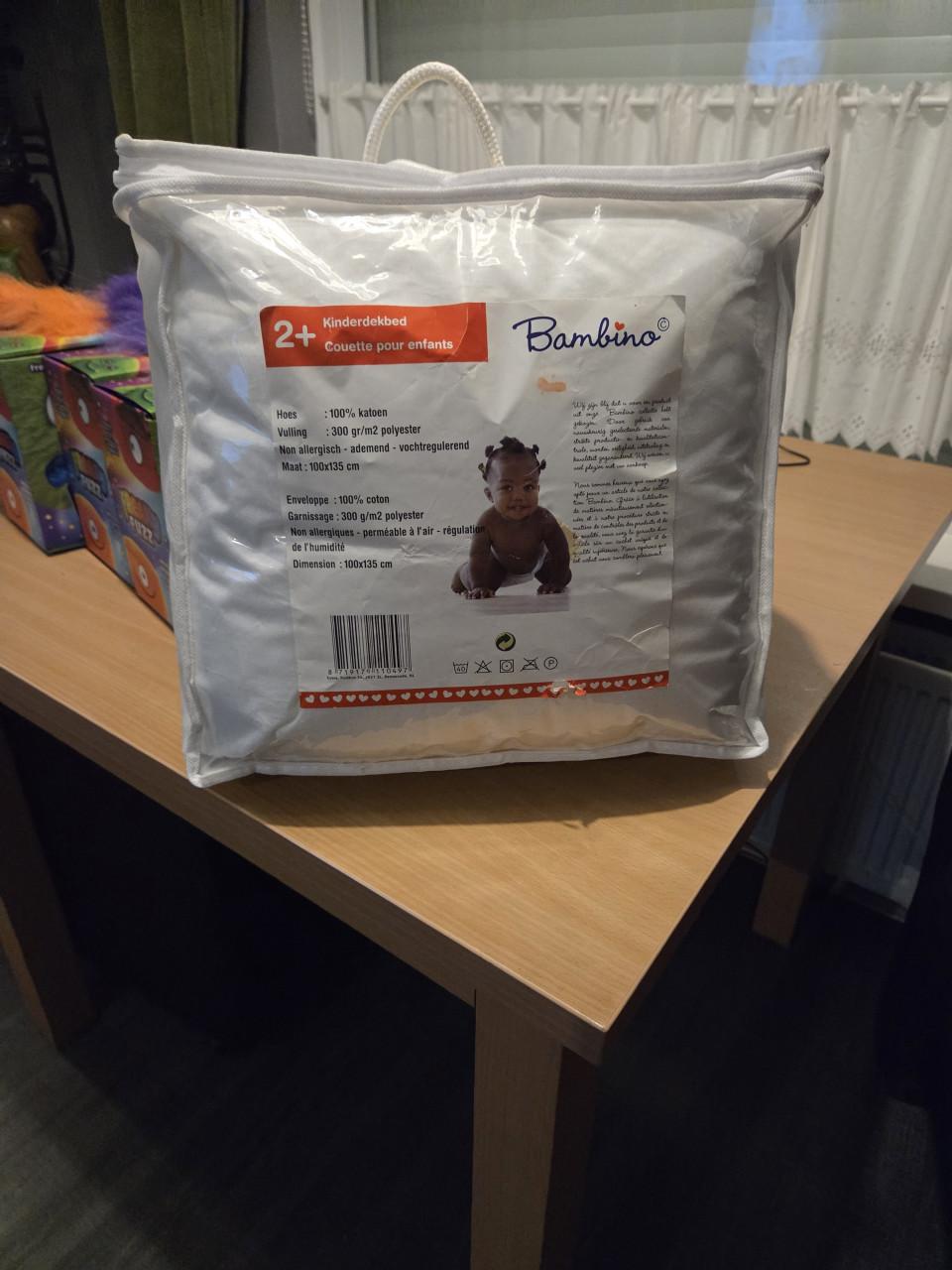 Te koop : Kinderdekbed 1x135 (Nieuw)