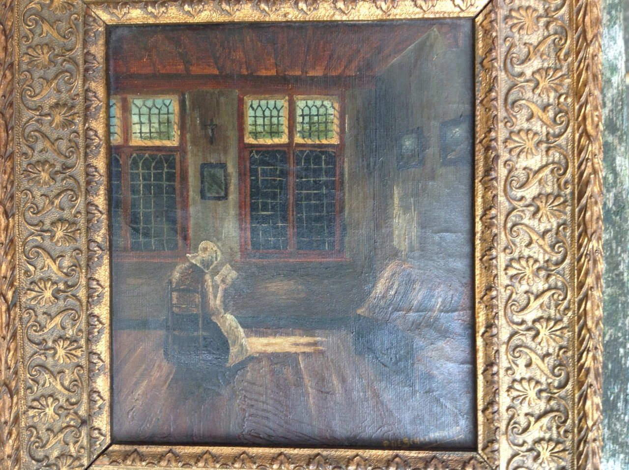 Olieverf op paneel,1918