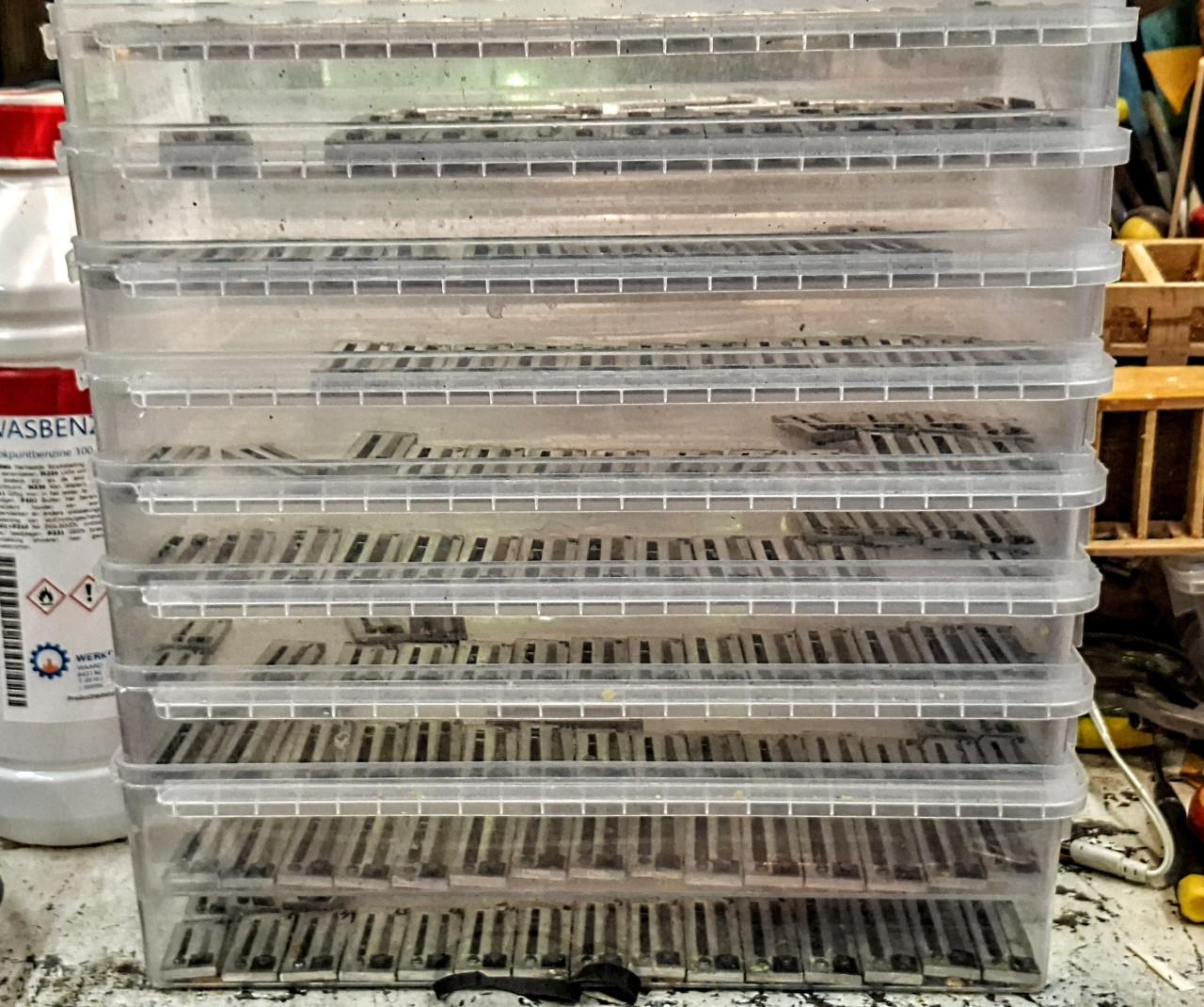 Accordeon Ballone Burini Waaier klavier