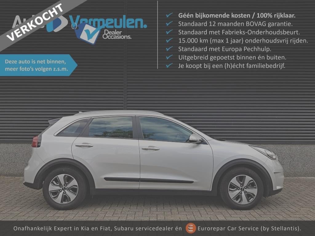 Kia Niro dynamicline hev verkocht