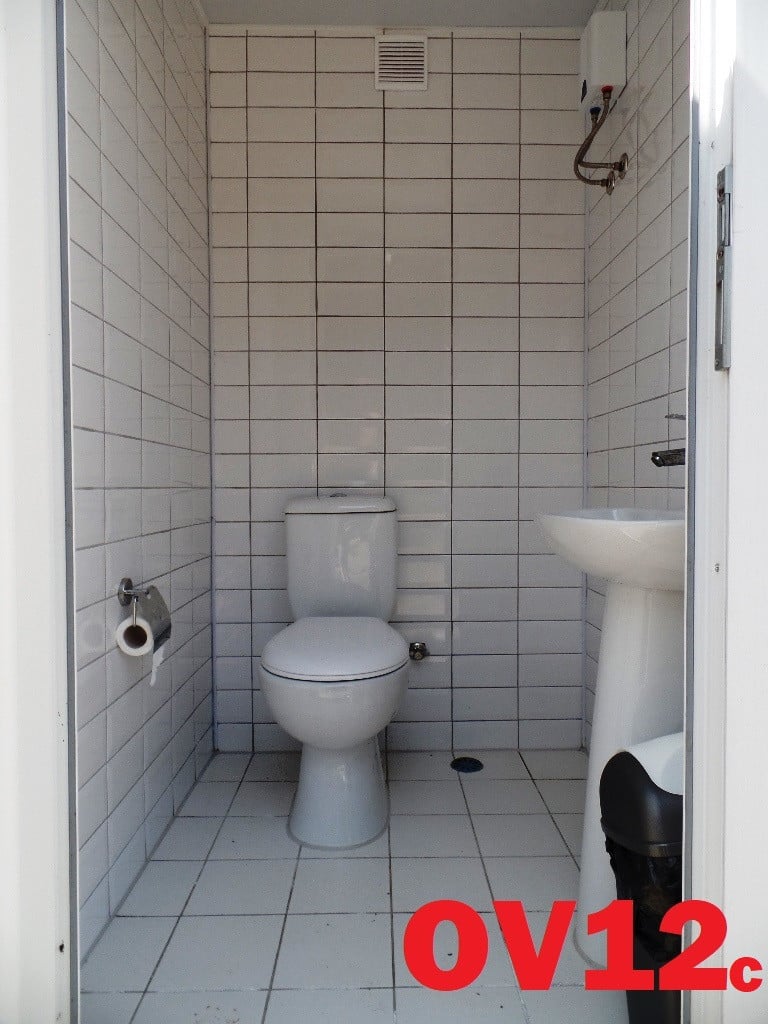 Toiletunits, sanitairgebouw, toiletgebouw, sanitaire ruimte